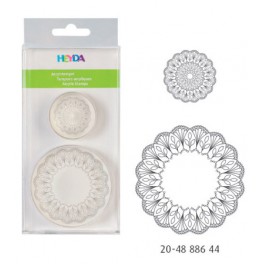 Templite komplekt 2tk, akrüülist ''Motiiv 1'', Heyda/6