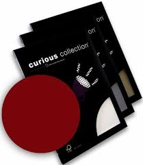 Disainpaber Curious Metallics A4/120g Red Lacquer 50lehte /25