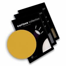 Disainpaber Curious Metallics A4/250g Super Gold 10lehte