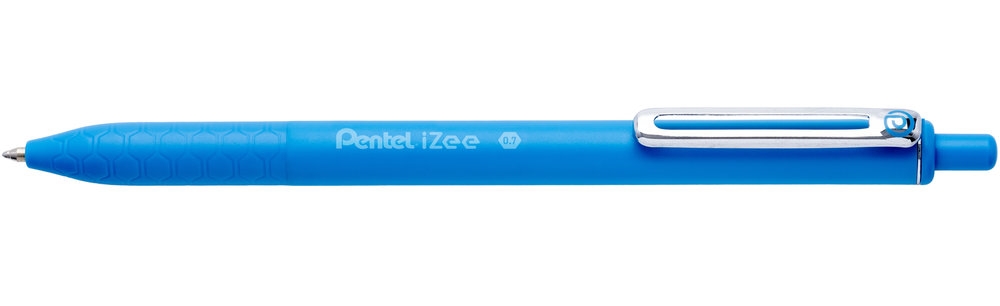 Pastapliiats lülitiga "iZee" 0,7 helesinine, Pentel /12/576