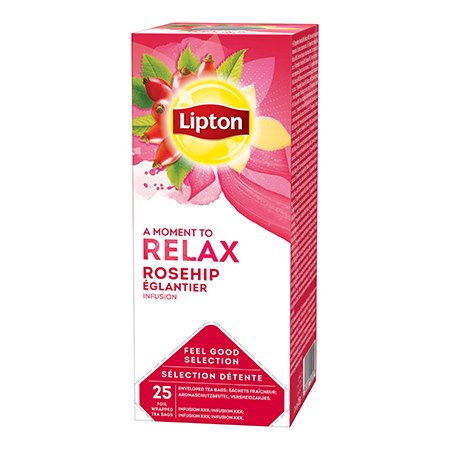Tee Lipton Kibuvitsa-hibiski fooliumis 25tkx2,5g/pk /6