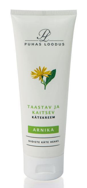 Kätekreem Orto Puhas Loodus arnika 75ml (taastav ja kaitsev)/10