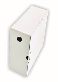 Arhiivikarp 12cm pinnalaotus, valge Smiltainis/50