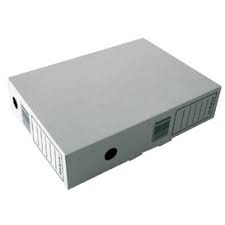 Arhiivikarp 8cm pinnalaotus valge, trükiga, Smiltainis 