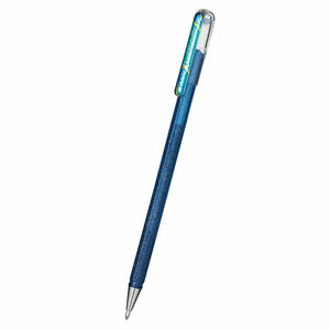 Geelpliiats Hybrid DualMetallic Glitter 1mm sinine rohelisega, Pentel/12/576