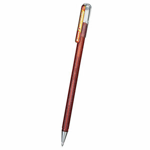 Geelpliiats Hybrid DualMetallic Glitter 1mm oranž kollasega, Pentel/12/576