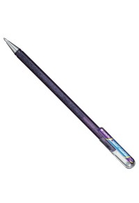 Geelpliiats Hybrid DualMetallic Glitter 1mm lilla sinisega, Pentel/12/576