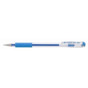 Geelpliiats HybridGel Grip 0,6 helesinine, Pentel 12/TELLIMISEL!