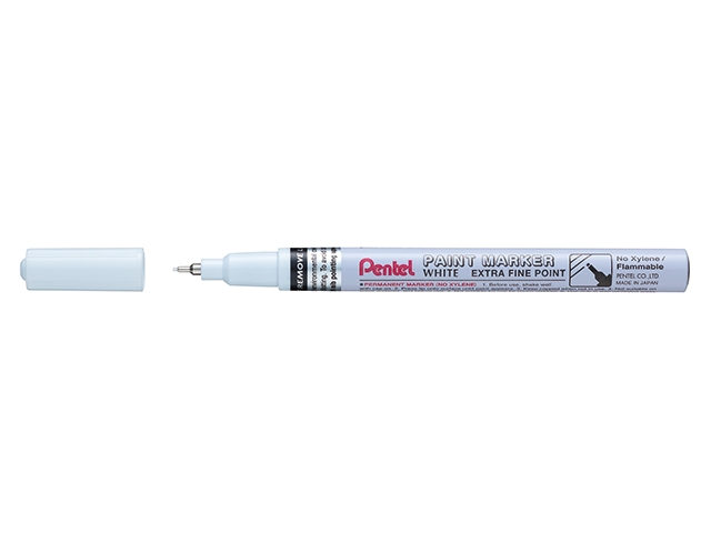 Permanentmarker Paint MFP10 F 0,6mm valge, Pentel /12/576