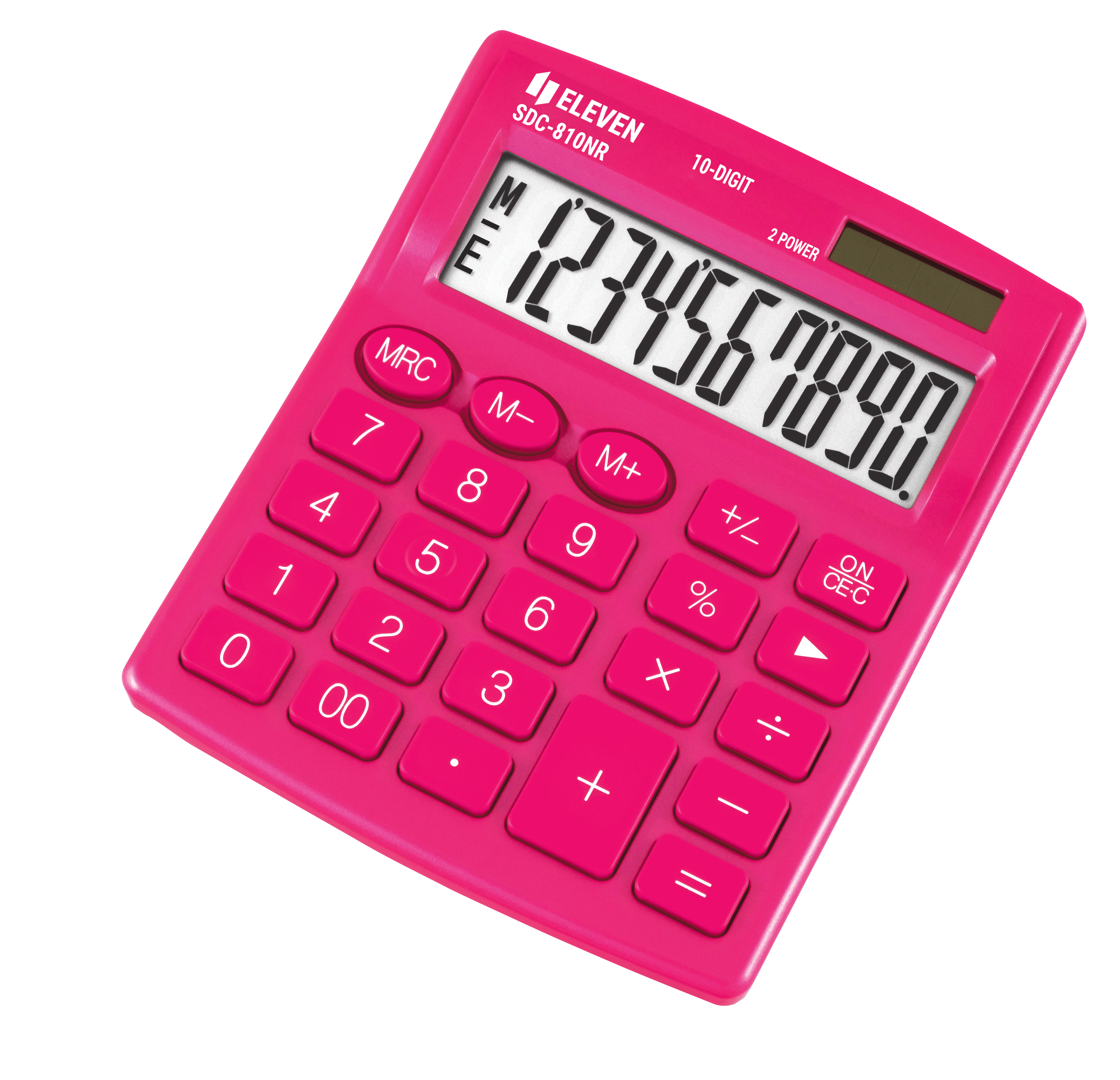Kalkulaator Eleven SDC-810NR lauale roosa  10/120