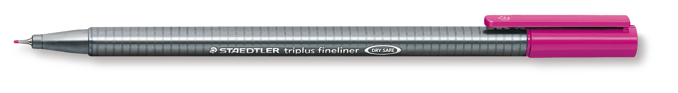 Tindipliiats Triplus Fineliner 0,3mm fiiberots fuksia, Staedtler /10