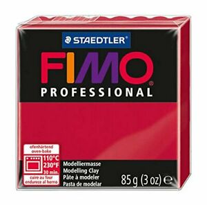 Polümeersavi Professional 85g karmiinpunane, Fimo/4