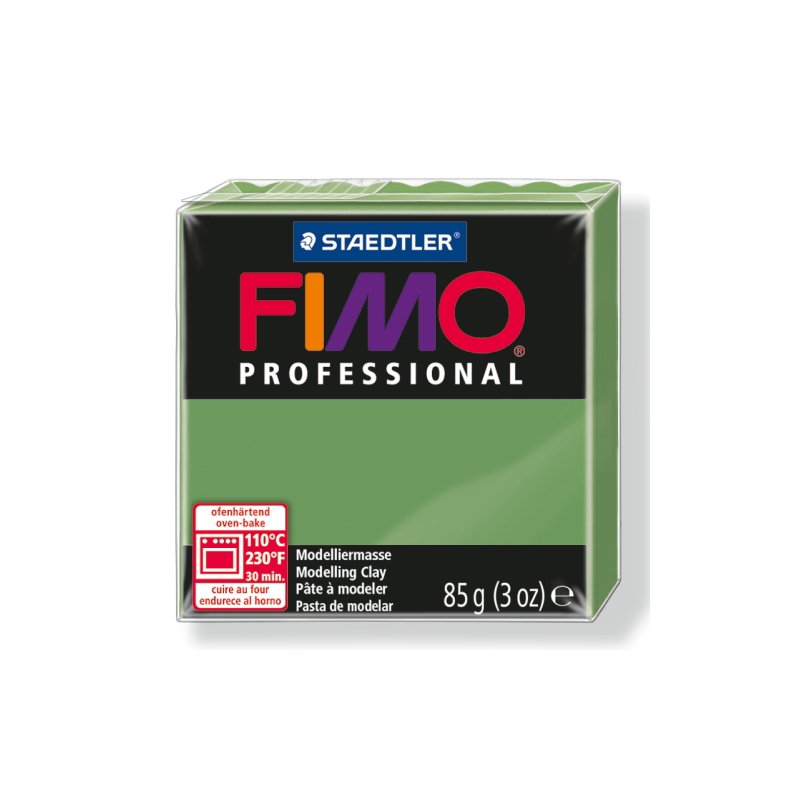 Polümeersavi Professional 85g leheroheline, Fimo /4