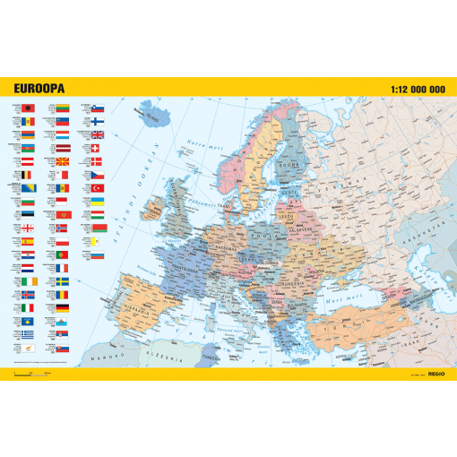 Lauamatt 40x60cm ''Euroopa'' plastikust /5