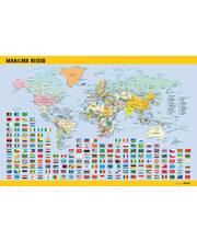 Lauamatt 40x60cm ''Maailm'' plastikust/5