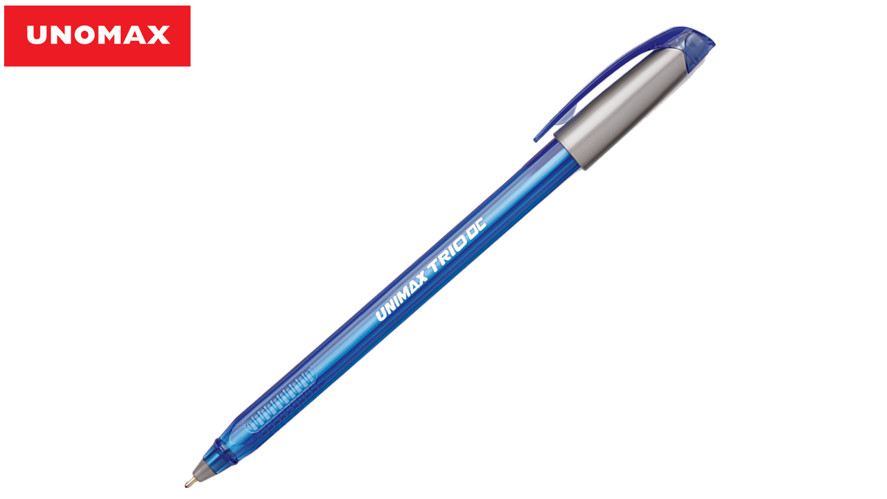 Pastapliiats UNOMAX Trio DC 0,7mm sinine/50