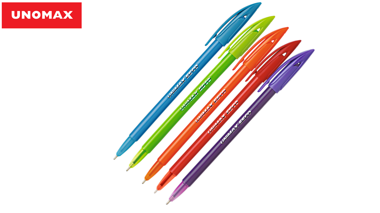 Pastapliiats Eeco 0,7mm korpuste värvivalik sinine, Unomax /50