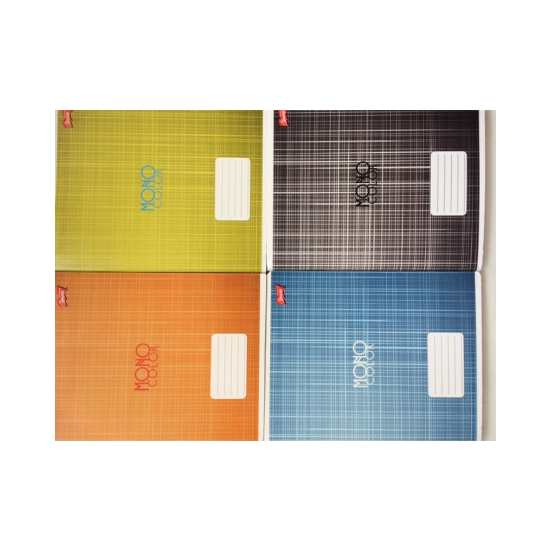 Kaustik A5/80l 23 joont „Monocolor“ 70g, 4 motiivi, Unipap /5