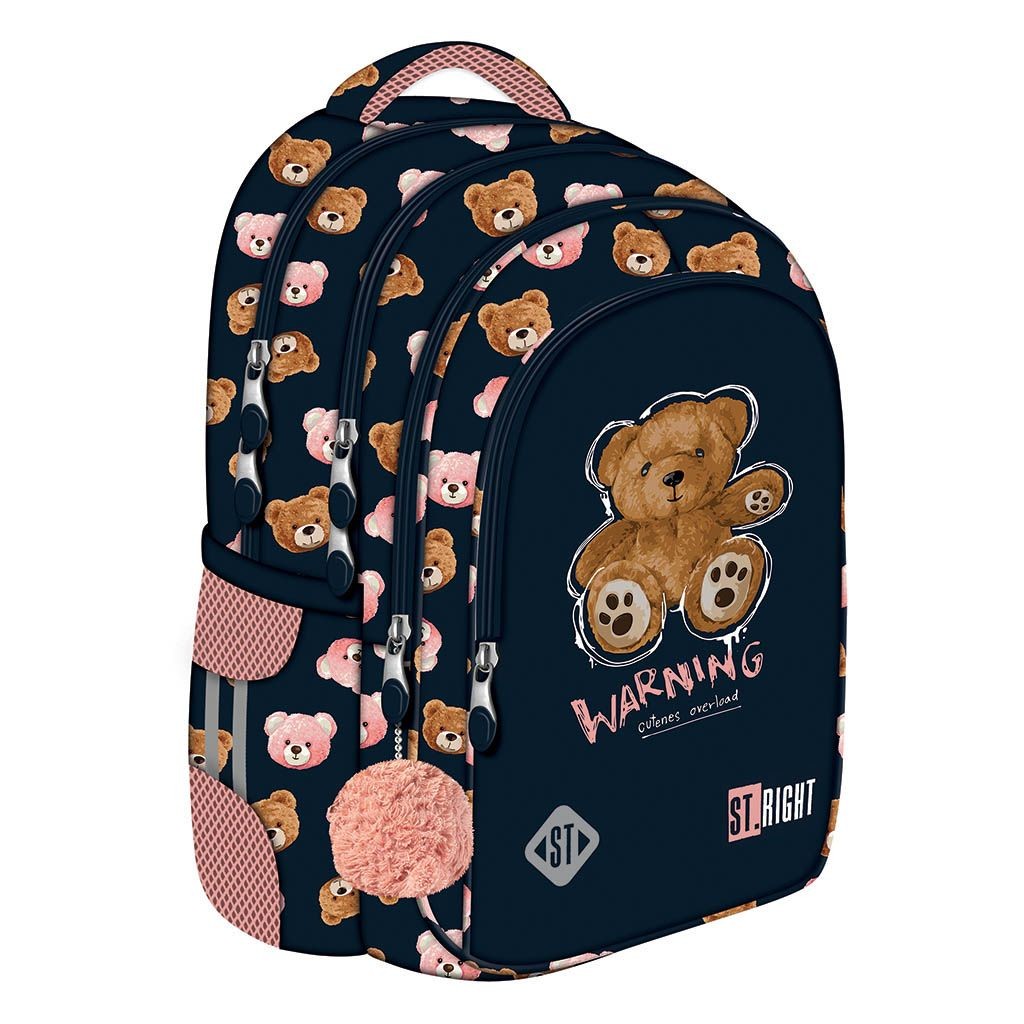 Koolikott/seljakott St.Right 16'' BP58 Teddy Bear