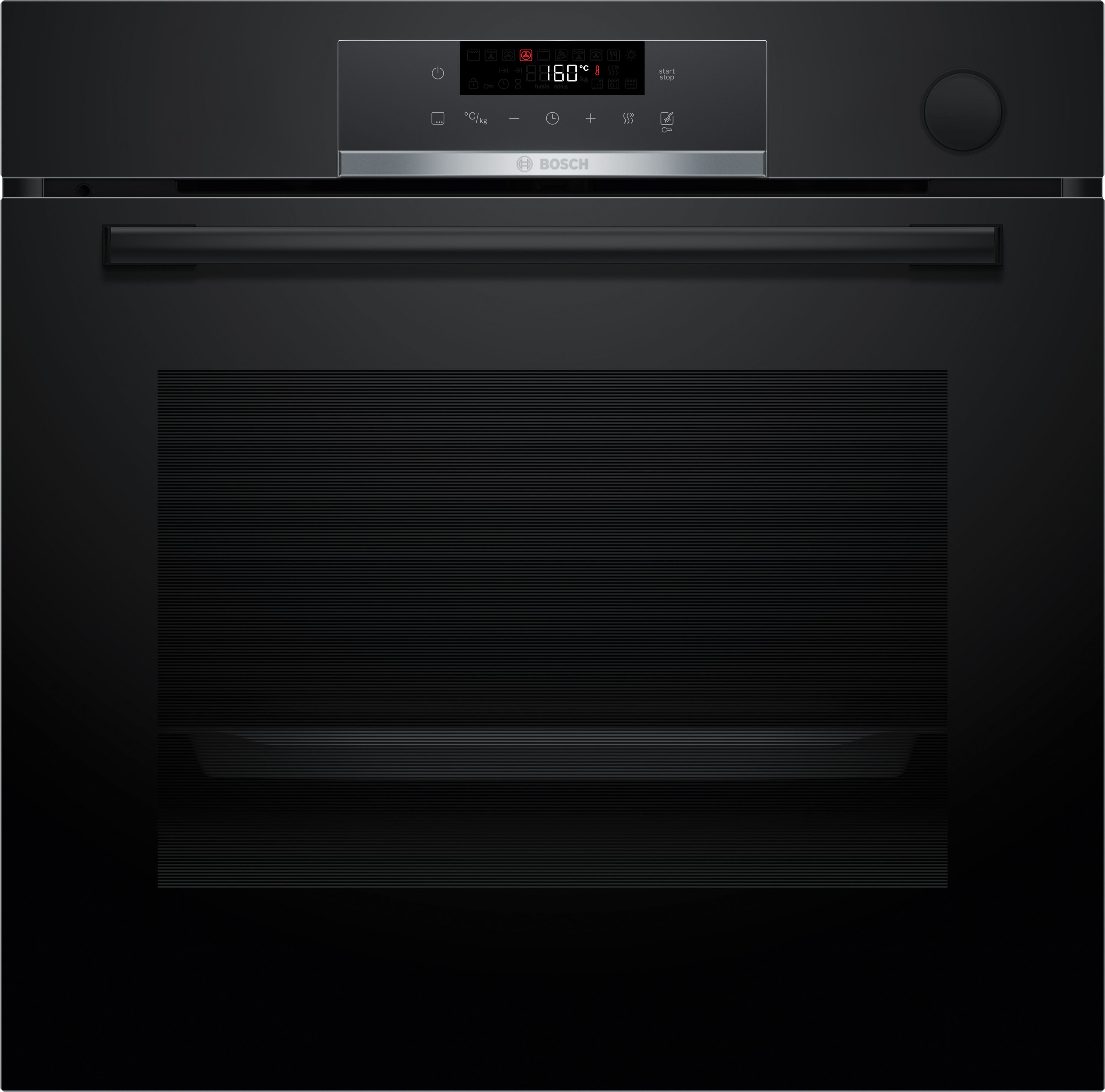 BOSCH Oven HRG532BB3, Width 60 cm, Energy class A+, HydroClean, Black