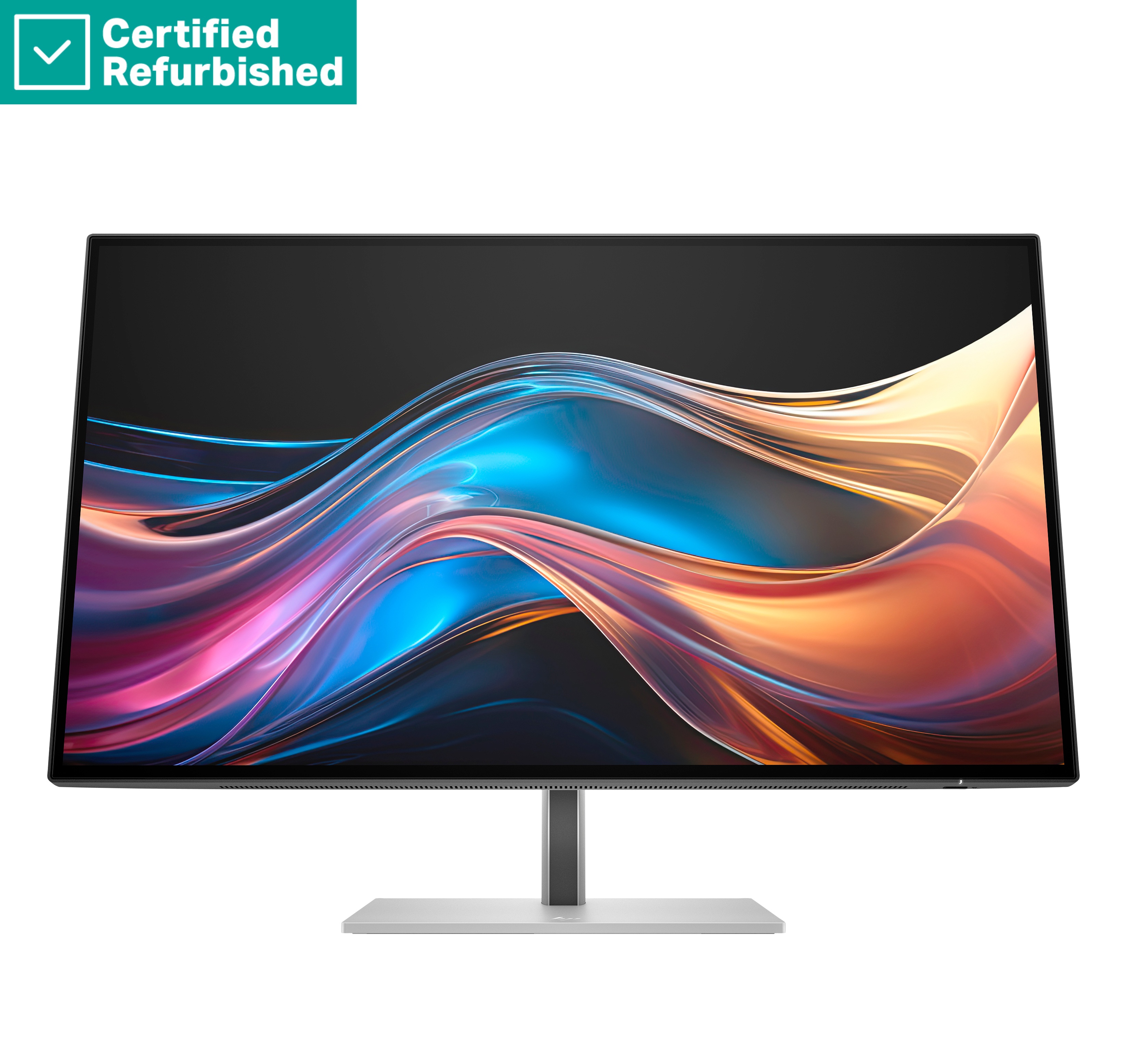 RENEW SILVER HP 727pq Series 7 Pro QHD Monitor - 27" 2560x1440 QHD 400-nit 120Hz AG, IPS Black HDR 400, USB-C(15W)/HDMI/DisplayPort Daisy-Chain, 3x USB-A, height adjustable/tilt/swivel/pivot, 1 years (replaces Z27q G3)