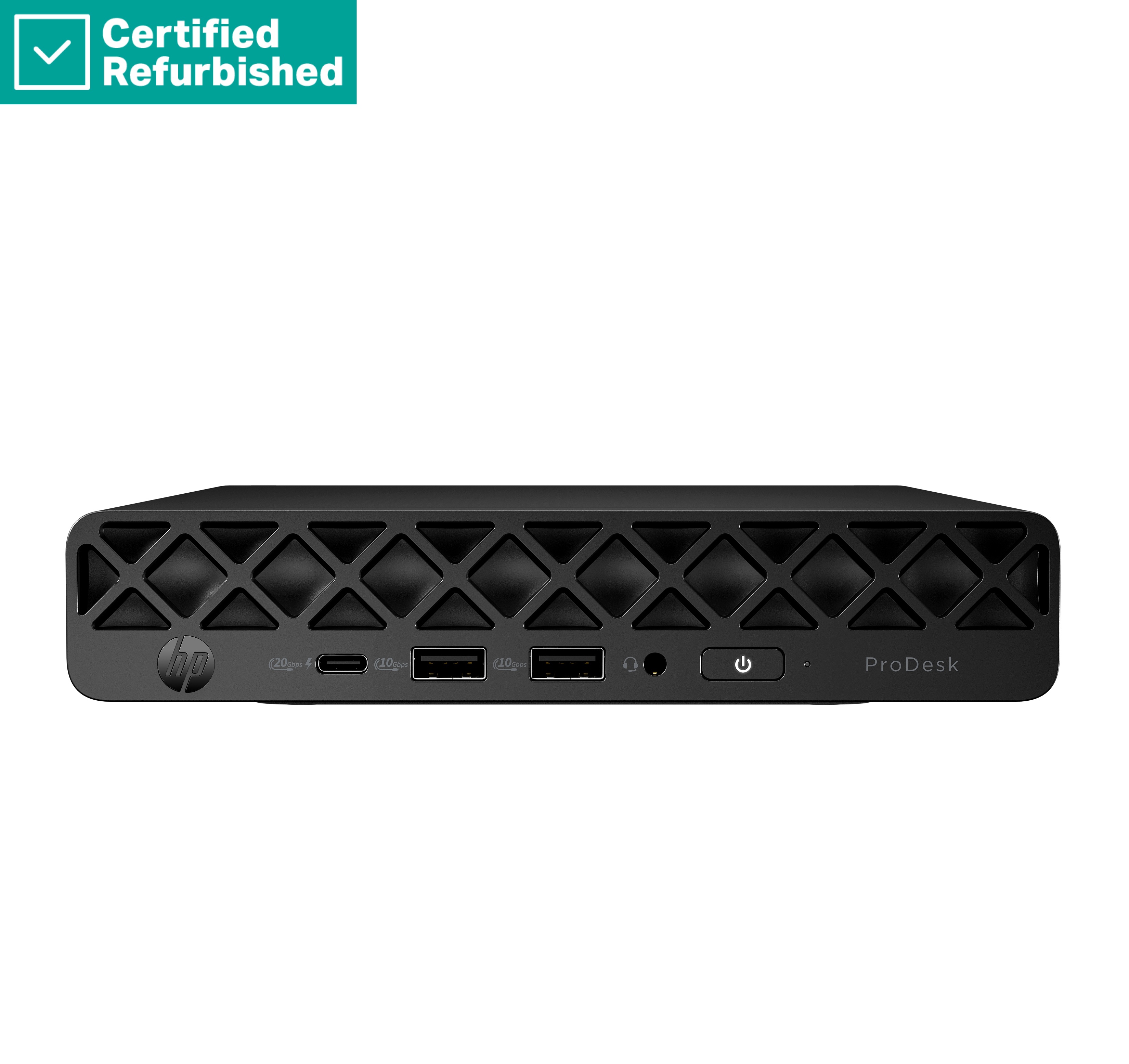 RENEW SILVER HP ProDesk 4 G1i Mini - Ultra 5-235, 8GB, 256GB SSD, USB Mouse, Win 11 Pro, 1 years