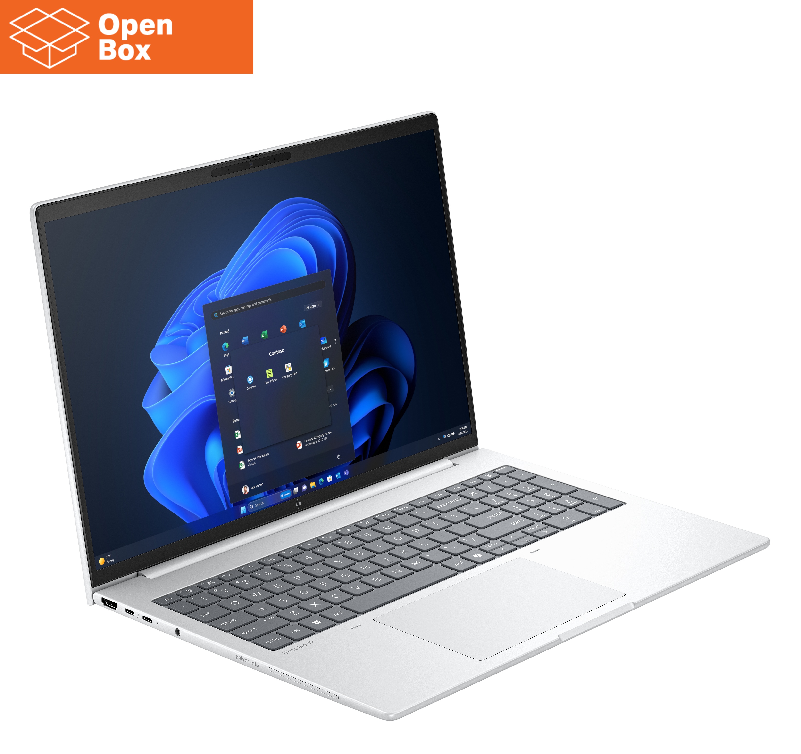 HP EliteBook 8 G1i 16 - OPENBOX - Ultra 7-255U, 16GB, 512GB SSD, 16 WUXGA 300-nit AG, 5MP IR cam, WWAN-ready, Smartcard, FPR, US backlit keyboard, 62Wh, Win 11 Pro, 1 years