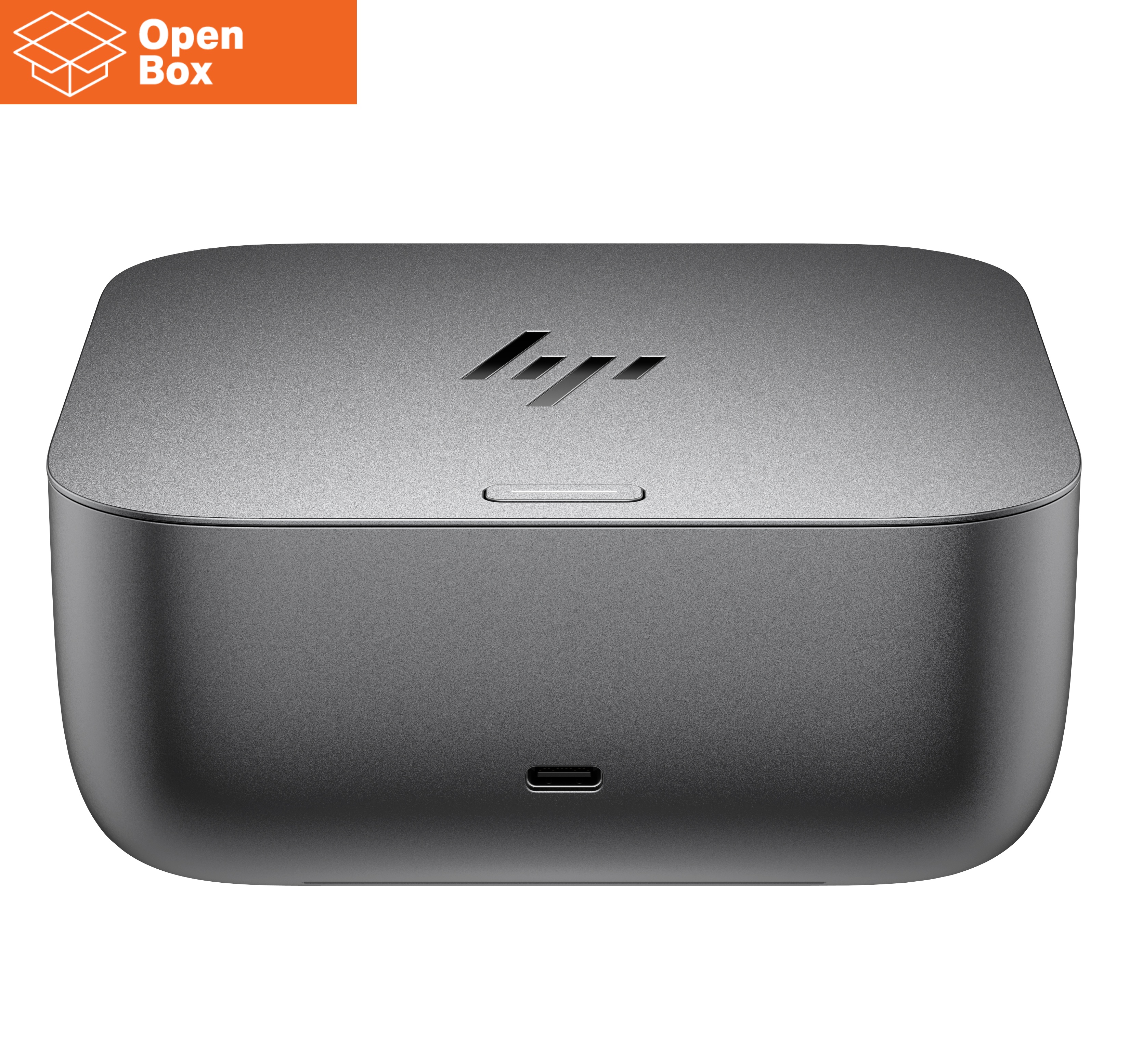 HP Thunderbolt 4 Ultra Dock - OPENBOX - G6 280W w/Combo Cable - 5x USB-A, 2x USB-C, 1x USB-C Thunderbolt 4, 2x DisplayPort, 1x HDMI, 1x RJ-45, Meteor Silver, 3 years