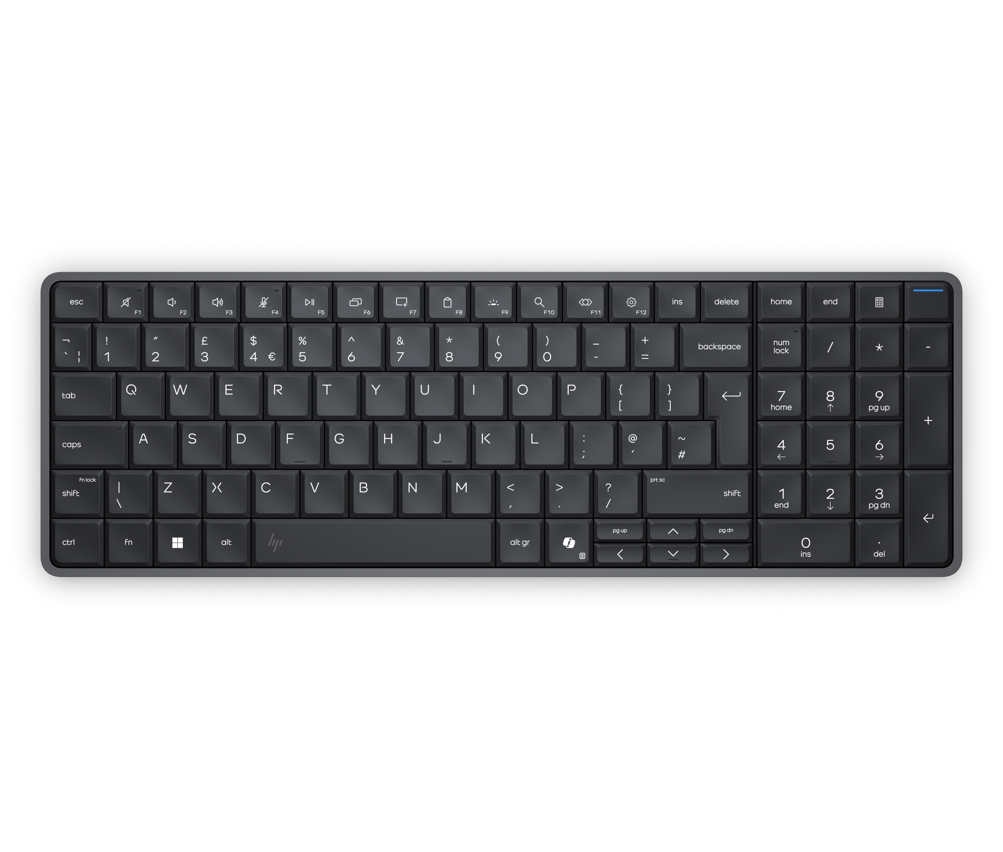 HP EliteBoard G1a AI - Ryzen 5 340, 16GB, 512GB SSD, WiFi & BT, FPR, US Backlit Spill Resistant keyboard, 675M mouse, 32Wh, Win 11 Pro, 3 Years