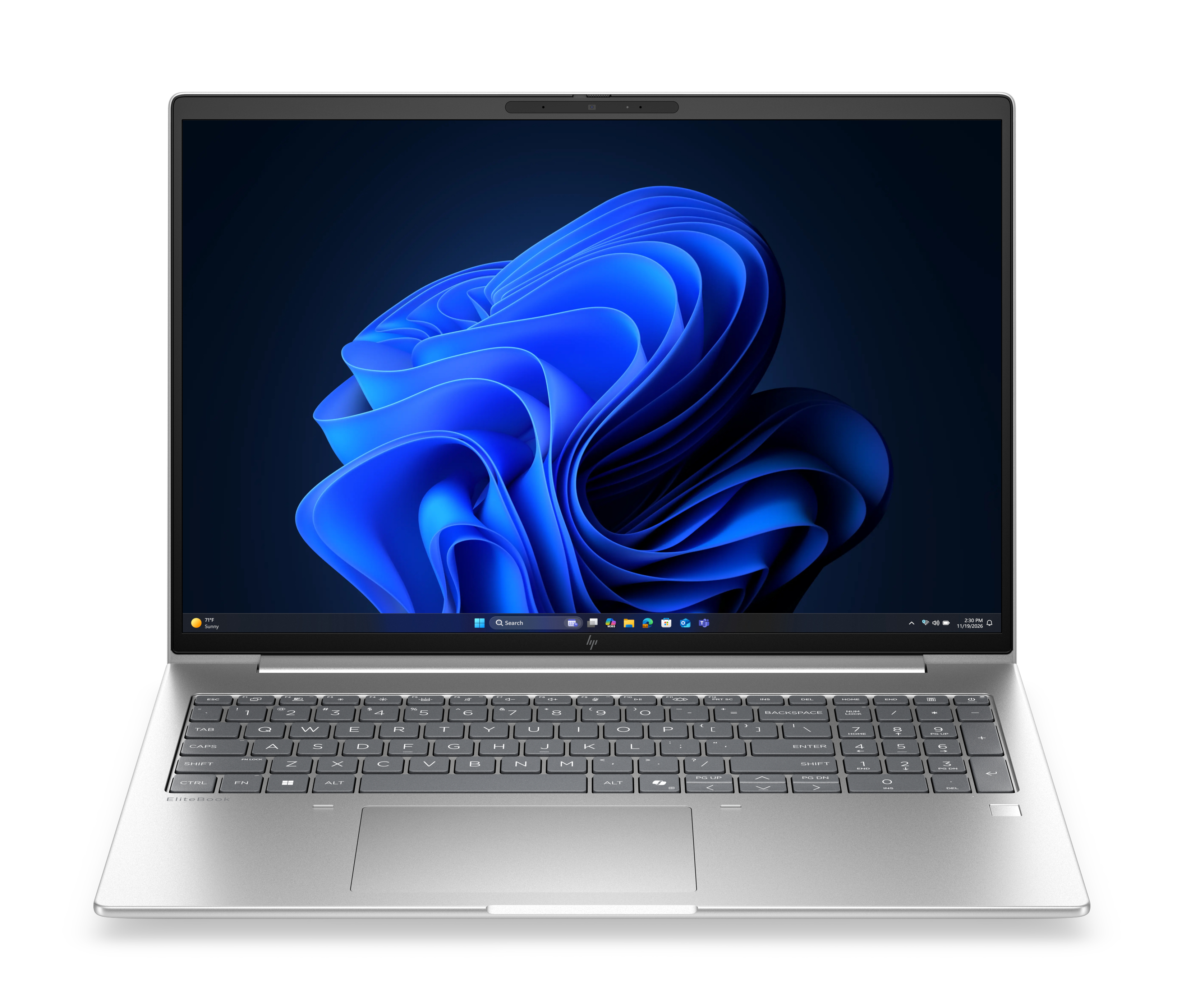 HP EliteBook 6 G2i 16 - Core 5-320, 16GB, 512GB SSD, 16 WUXGA 300-nit AG, 5MP IR cam, NO WWAN-readyness, Smartcard, FPR, US backlit keyboard, 56Wh, Pike Silver, Win 11 Pro, 3 years
