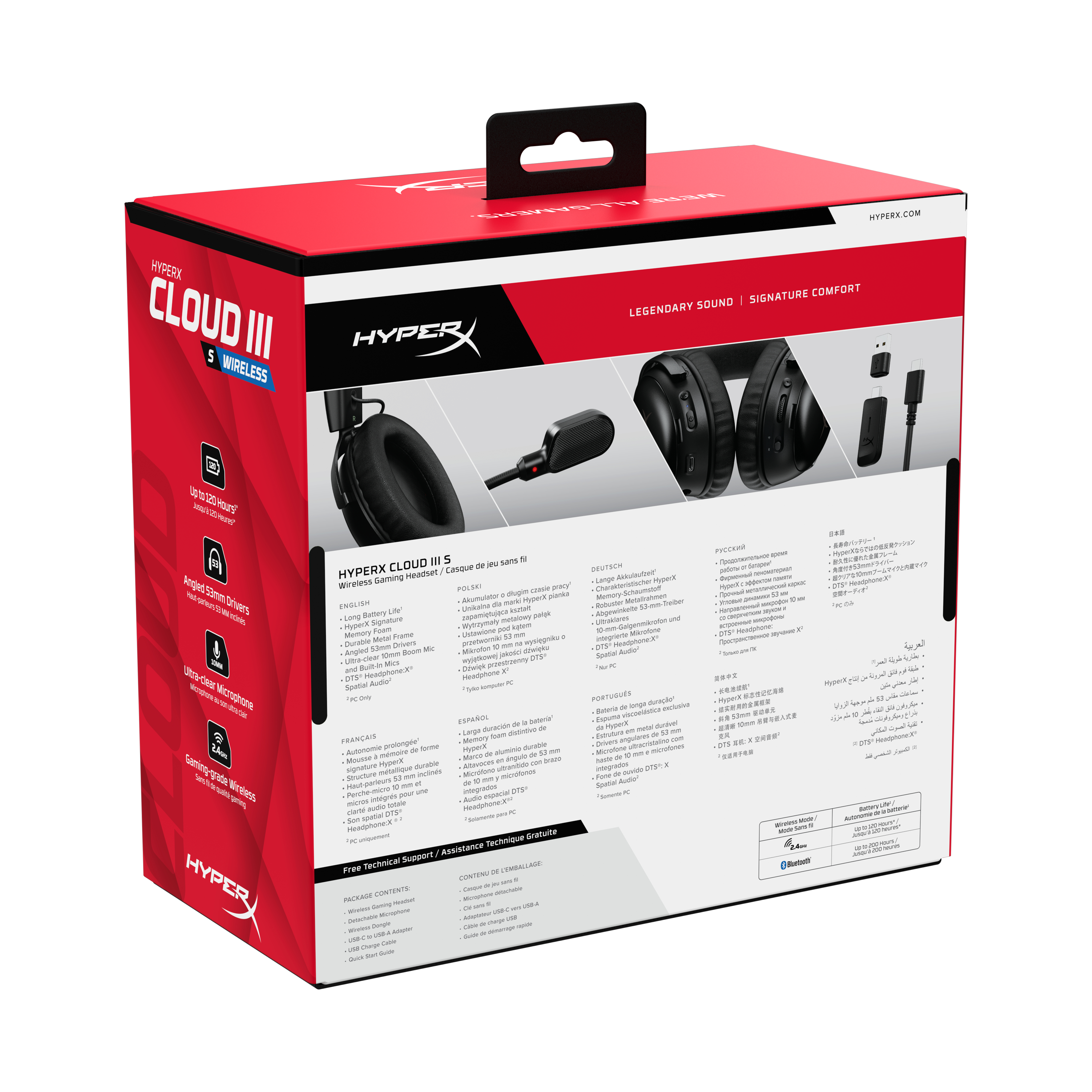 HyperX Cloud III S Wireless Black