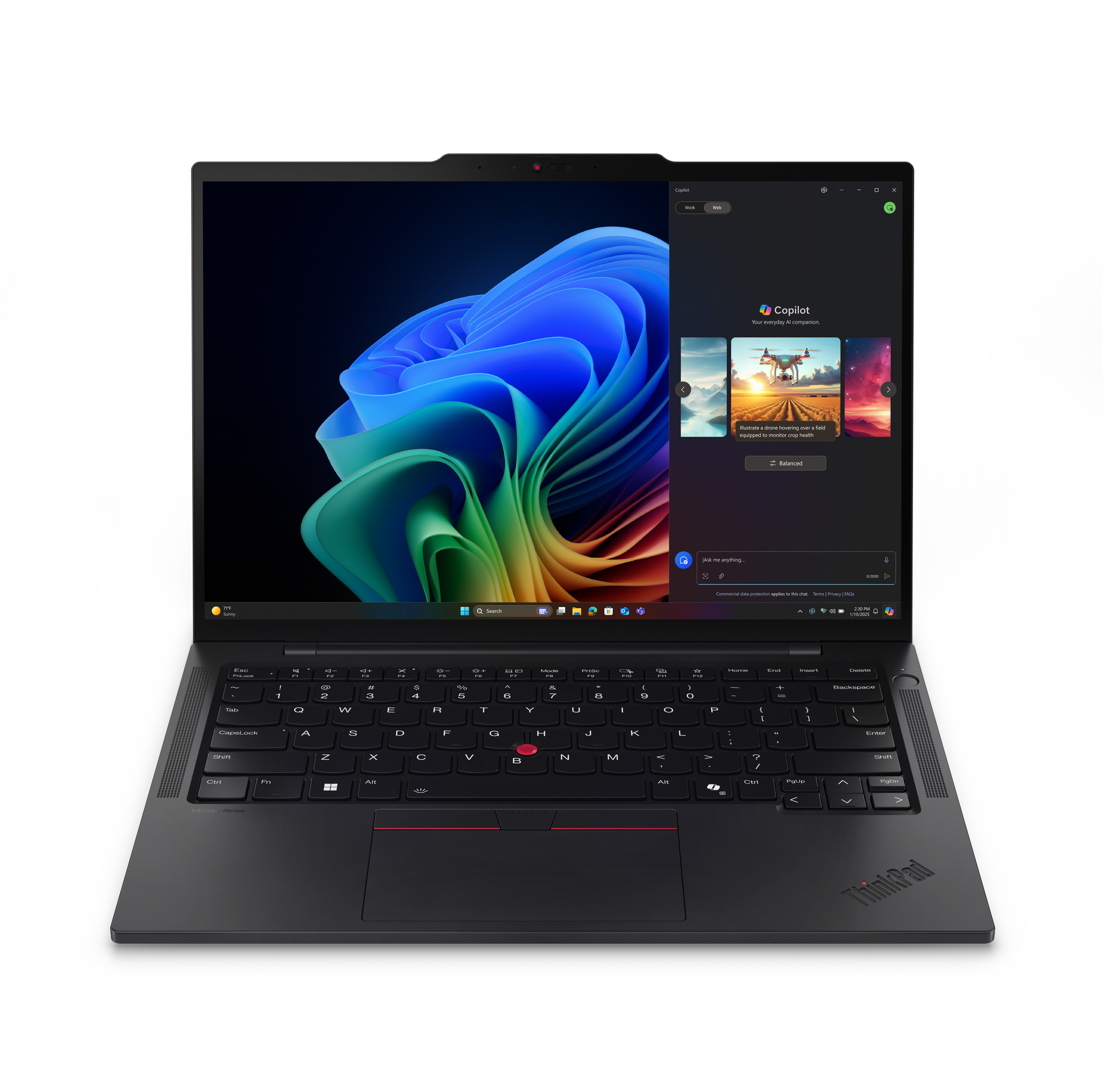 Lenovo ThinkPad T14s Gen 6 Core™ Ultra 7 258V 512GB SSD 32GB 14" WUXGA (1920x1200) IPS WIN11 IR Webcam BLACK Backlit Keyboard FP Reader 1 Year warranty