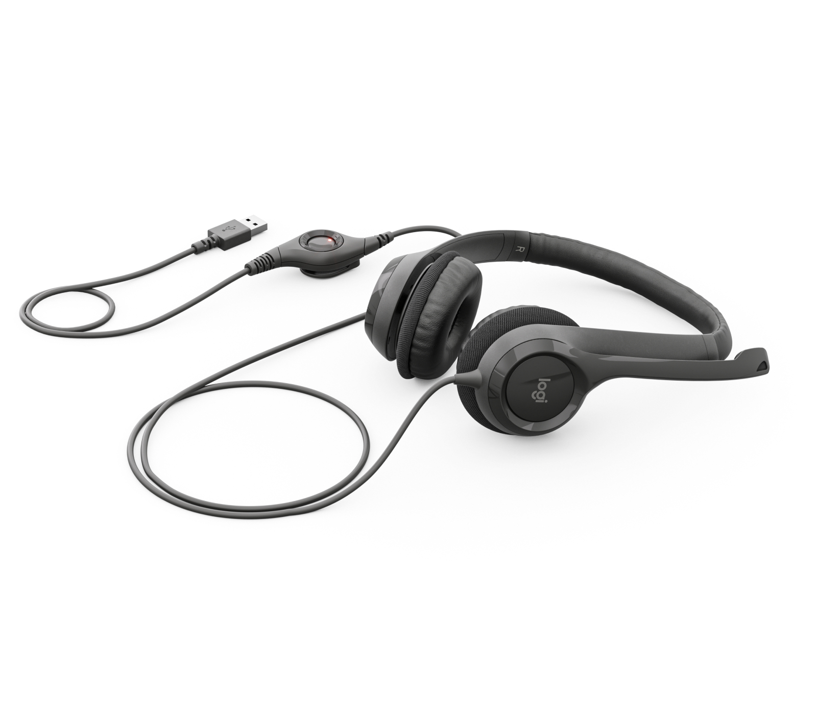 LOGITECH H390 Headset USB black