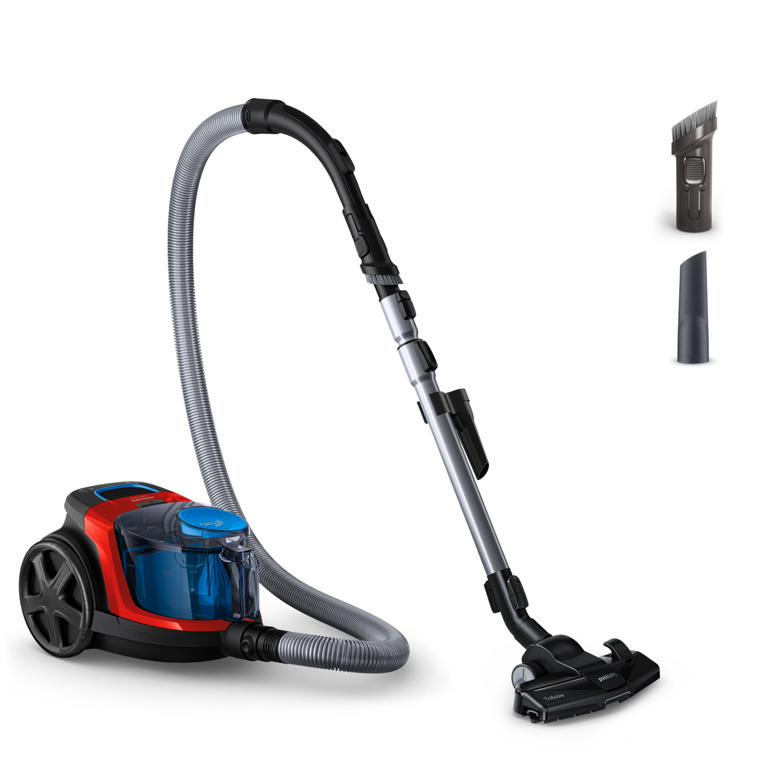 Philips PowerPro Compact Bagless vacuum cleaner FC9330/09 TriActive nozzle Allergy filter with PowerCyclone 5 Technology