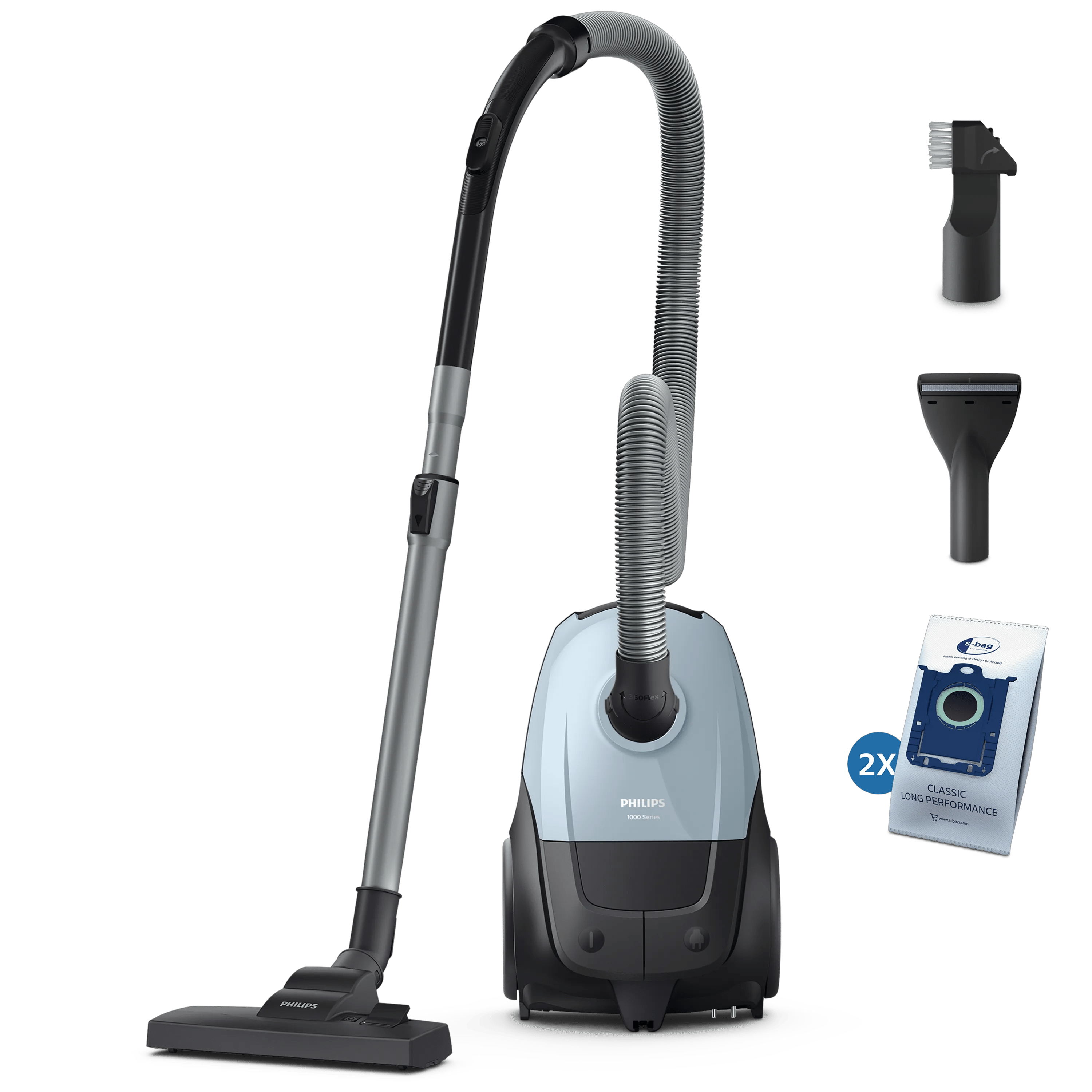 Philips 2000 series Bagged vacuum cleaner XD1142/10, 800W