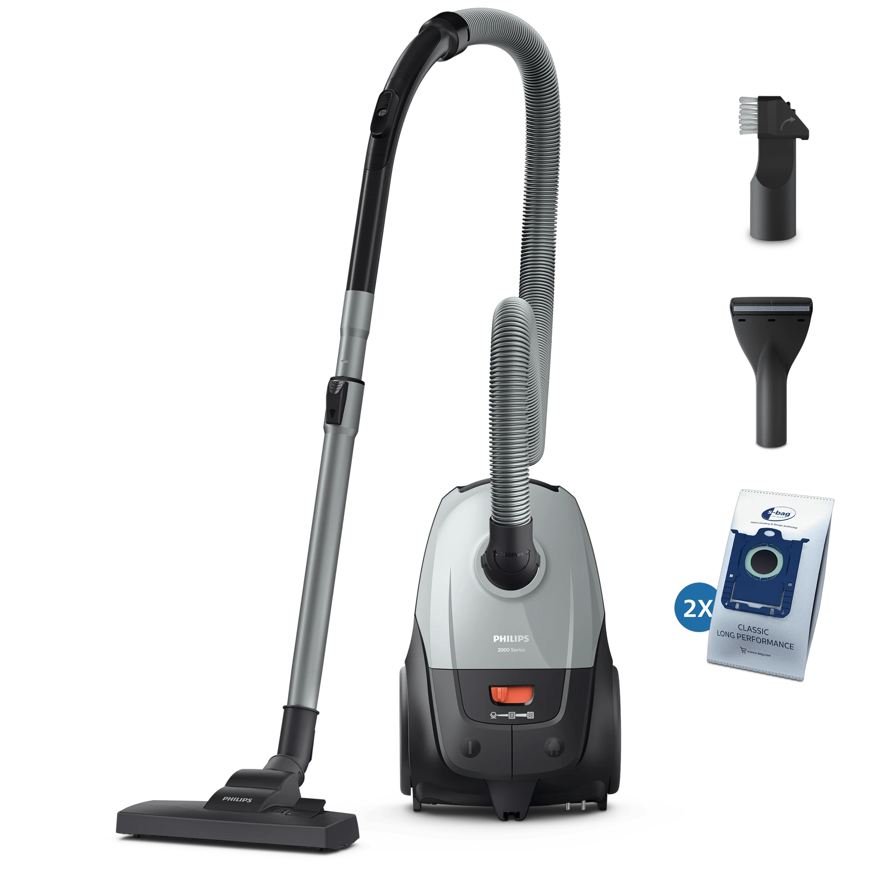 Philips 2000 series Bagged vacuum cleaner XD2142/12, 800W