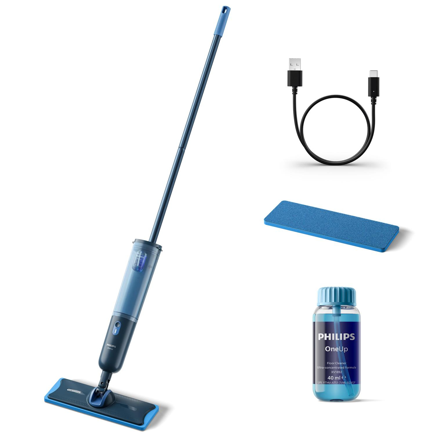 Philips 3000 Series OneUp electric mop XV3101/01/Damaged package