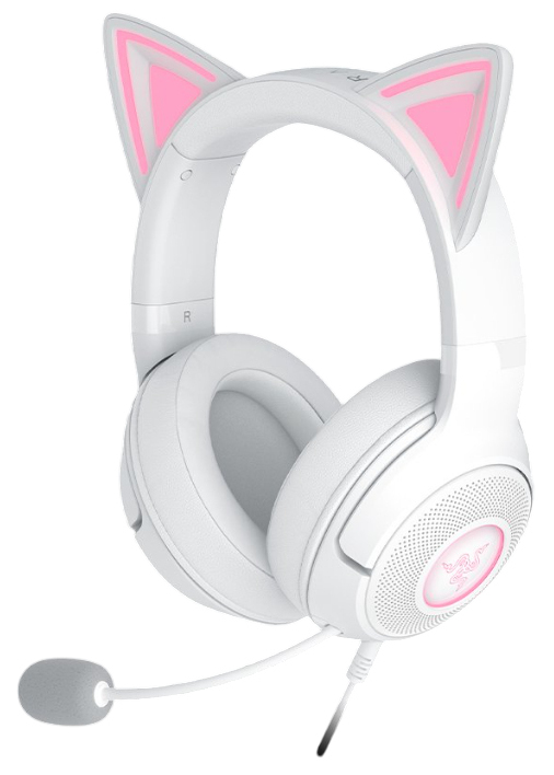 Razer Headset RZ04-04730600-R3M1 / Kraken Kitty V2 White White